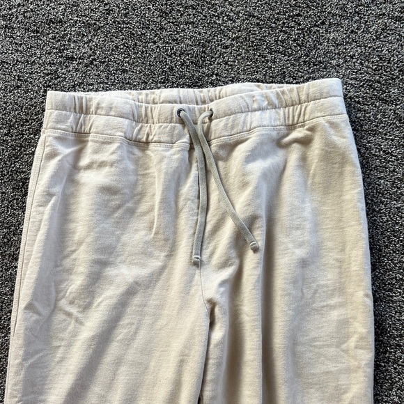 James Perse Beige French Terry Sweat Pant - Picture 3 of 7